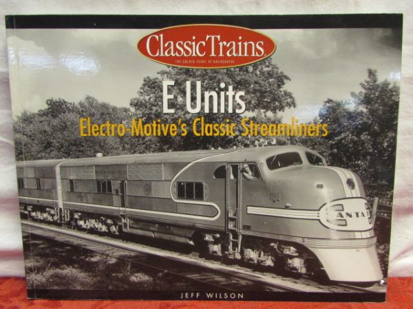 ALL ABOARD!  NICE BOOK ABOUT ELECTRO MOTIVE'S CLASSIC STREAMLINERS