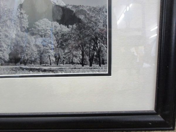 BEAUTIFULLY MATTED & FRAMED PHOTO OF HALF DOME