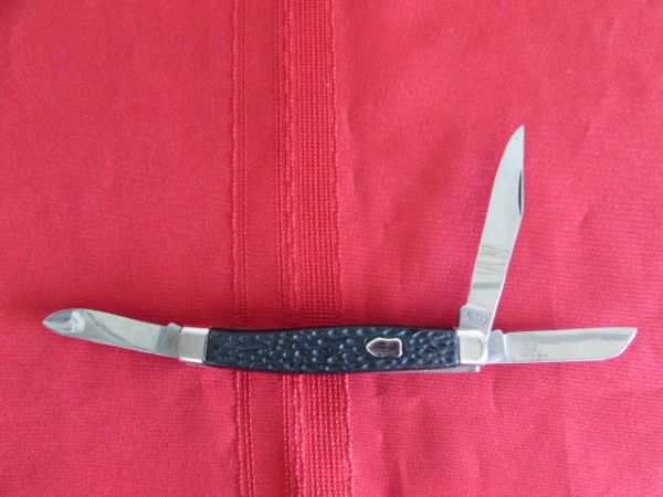 VINTAGE 3 BLADED KNIFE