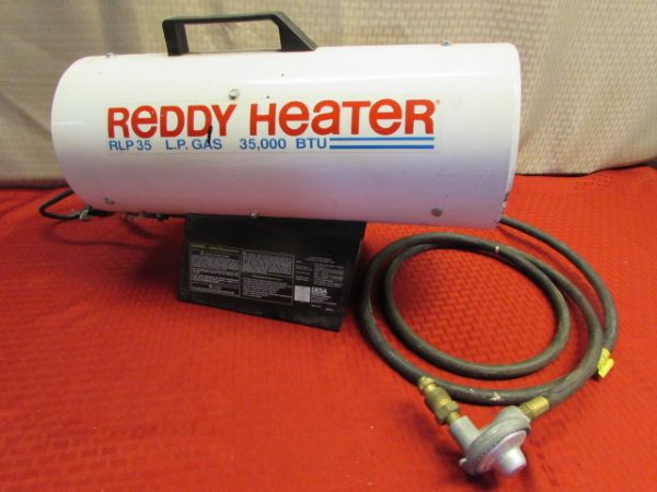 Lot Detail - PROPANE REDDY HEATER FOR YOUR SHOP OR