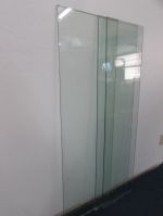 THREE TEMPERED GLASS FOR SHELVING.