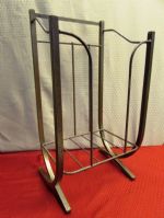 VERSATILE METAL RACK FOR TOWELS, FIRE WOOD, MAGAZINES OR . . . . .?