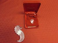 WATERFORD CRYSTAL SEAHORSE PAPER WEIGHT MADE IN IRELAND 