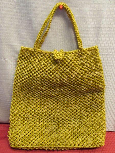 TWO BEACH BAGS & TWO WOVEN HAND BAGS JUST IN TIME FOR SUMMER!