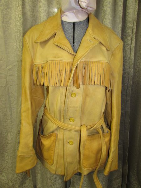 BUTTERY SOFT LADIES BUCKSKIN WESTERN JACKET 