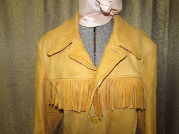 BUTTERY SOFT LADIES BUCKSKIN WESTERN JACKET 