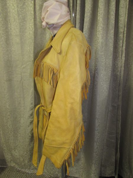 BUTTERY SOFT LADIES BUCKSKIN WESTERN JACKET 