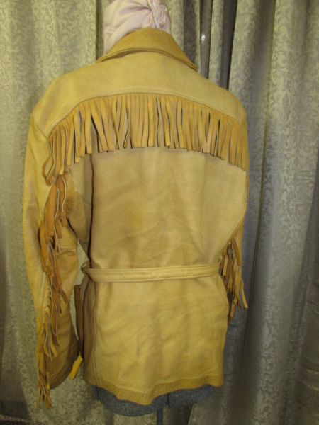 BUTTERY SOFT LADIES BUCKSKIN WESTERN JACKET 