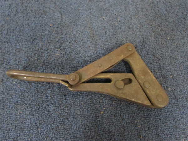 BLOCK & TACKLE, PULLY & CABLE PULLER