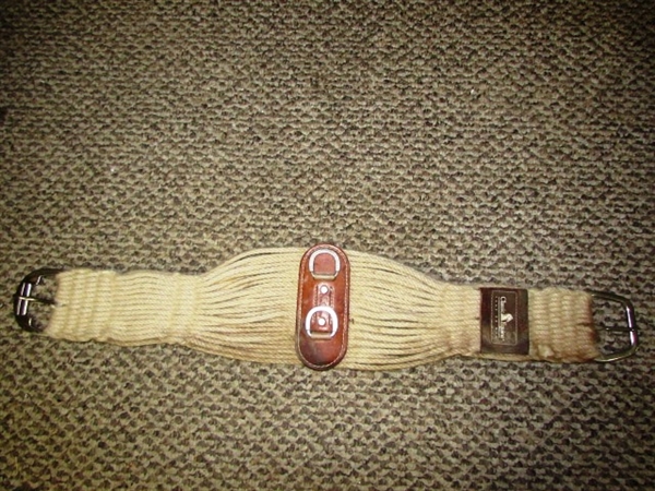 NICE ROPE CINCH & LEATHER CINCH