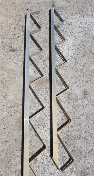 PAIR OF 6 STEP STAIR FRAMES