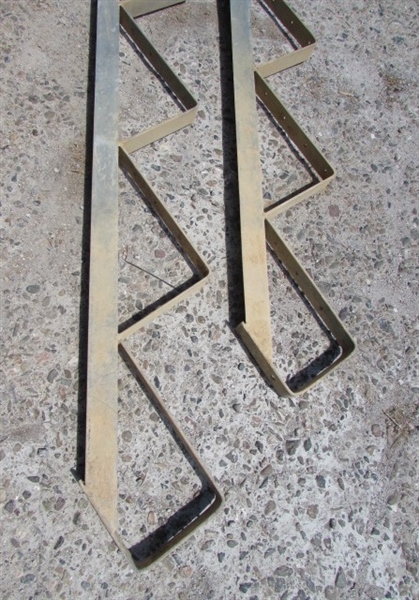 PAIR OF 6 STEP STAIR FRAMES