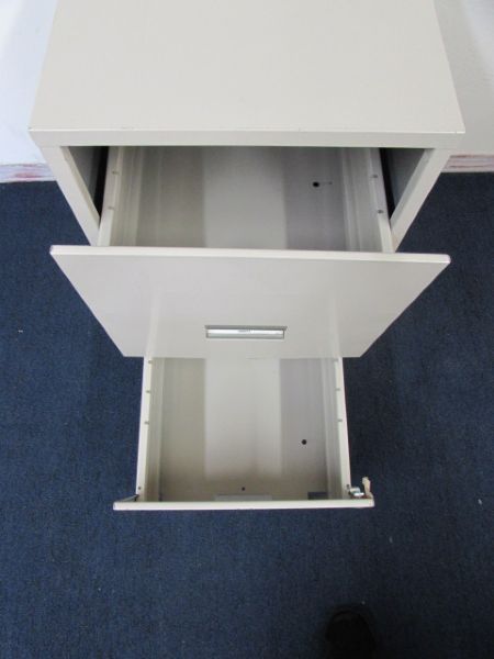 GOOD QUALITY TWO DRAWER METAL FILING CABINET