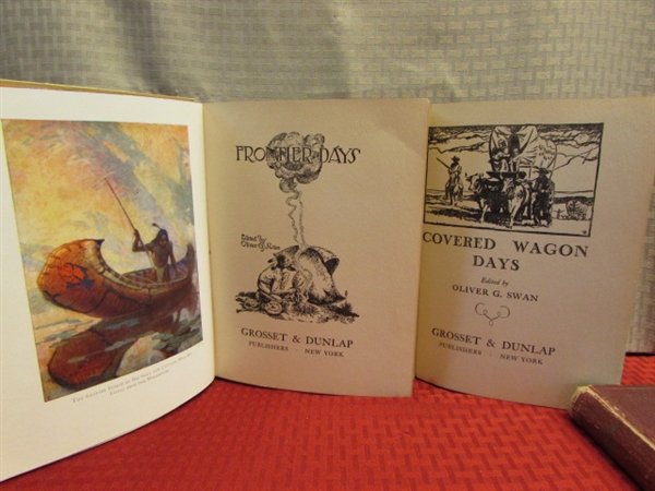 WONDERFUL ANTIQUE & VINTAGE BOOKS - 1906 EDITION OF HUNTERS & TRAPPERS GUIDE, HISTORY OF THE PACIFIC NORTHWEST & MORE