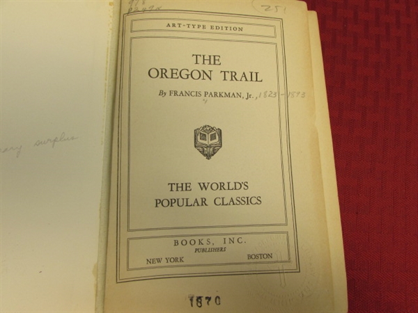 WONDERFUL ANTIQUE & VINTAGE BOOKS - 1906 EDITION OF HUNTERS & TRAPPERS GUIDE, HISTORY OF THE PACIFIC NORTHWEST & MORE