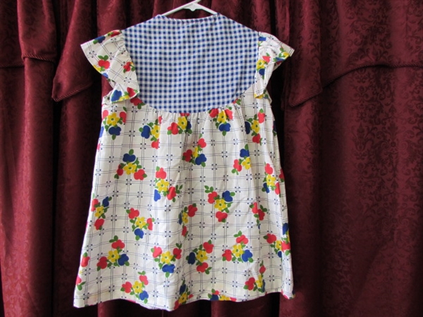 CINDY BRADY'S CLOSET- ADORABLE VINTAGE LITTLE GIRLS DRESSES 