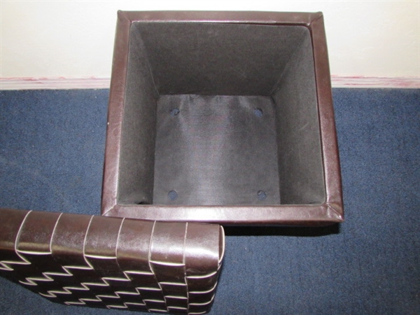 NICE OTTOMAN STORAGE CUBE 