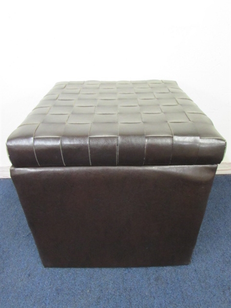 NICE OTTOMAN STORAGE CUBE 
