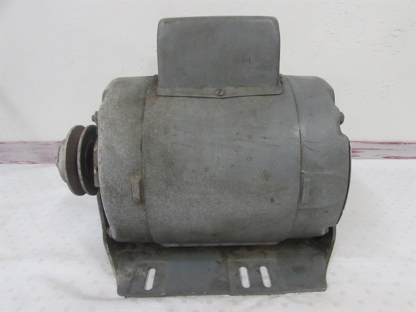 BIG 1 HP GENERAL ELECTRIC MOTOR