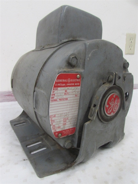 BIG 1 HP GENERAL ELECTRIC MOTOR