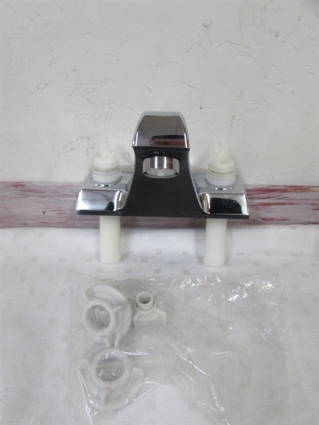 BATHROOM ACCESSORIES - TOWEL RACKS, FAUCET, SOAP HOLDER & TP HOLDER