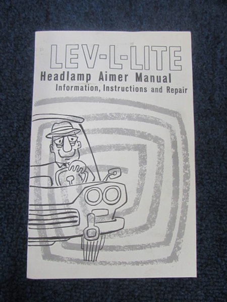 HOPPY LEV-L-LITE HEADLIGHT ALIGNMENT TOOL