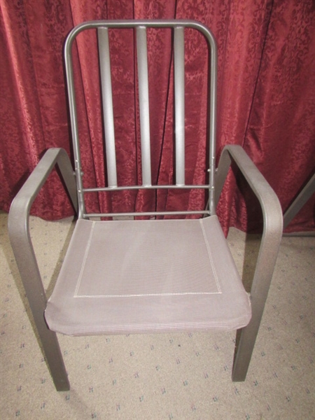 ANOTHER SET OF 2 COMFORTABLE PATIO CHAIRS