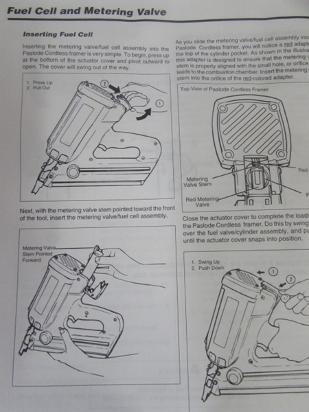 PASLODE IMPULSE CORDLESS FRAMING NAILER