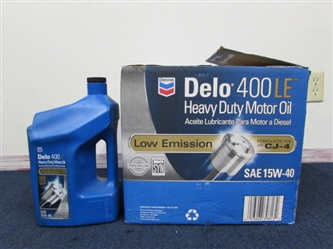 FULL CASE DELO 400 LE HEAVY DUTY MOTOR OIL SAE 15W-40