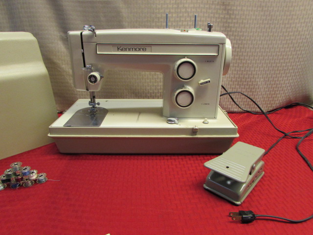 Lot Detail KENMORE ZIG ZAG  SEWING MACHINE MODEL 1325 W 