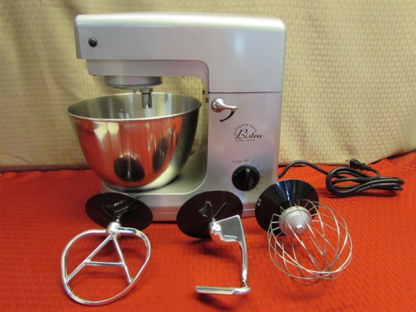 Wolfgang Puck cafe collection Commercial Mixer Model CMSD0020 Stainless  Mixer