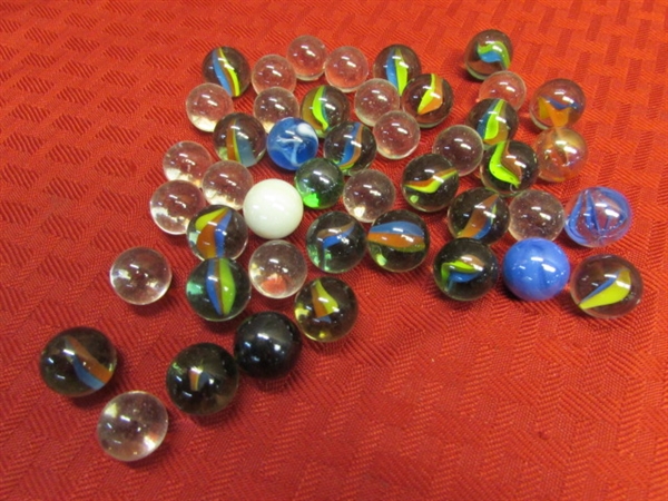 SERVE UP A BOWL OF MARBLES - SOME OLD, SOME NEW