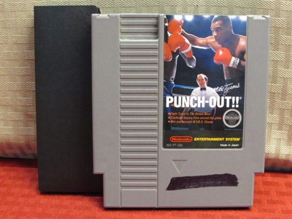 TKO!  MIKE TYSON'S PUNCH OUT FOR ORIGINAL NINTENDO ENTERTAINMENT SYSTEM