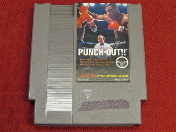 TKO!  MIKE TYSON'S PUNCH OUT FOR ORIGINAL NINTENDO ENTERTAINMENT SYSTEM