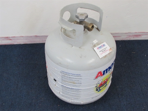 5 GALLON AMERIGAS PROPANE TANK