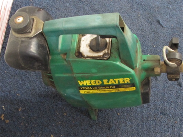 GAS POWERED WEED EATER, MODEL 1700A