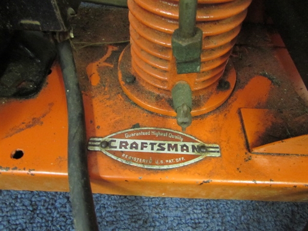 CRAFTSMAN AIR COMPRESSOR WITH HOOVER AIR MOTOR