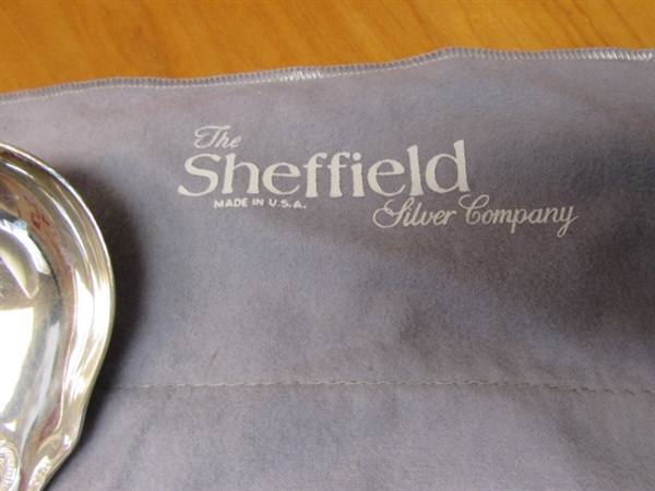 BEAUTIFUL SHEFFIELD SERVING SPOONS