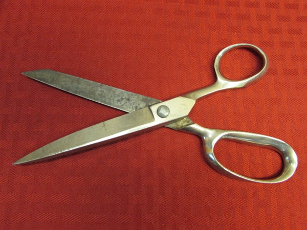 CUT IT OUT!  THIRTEEN SCISSORS - WISS, LENNOX, FORGED STEEL & MORE