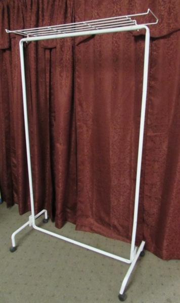 ROLLING WARDROBE RACK