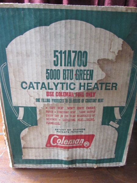 COLEMAN CATALYTIC HEATER 