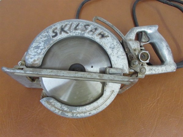 WORM DRIVE SKILL SAW