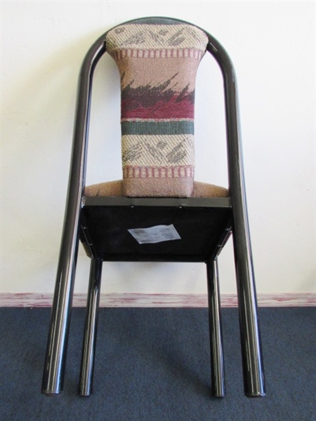 SIDE CHAIR WITH UPHOLSTERED SEAT & BACKREST  