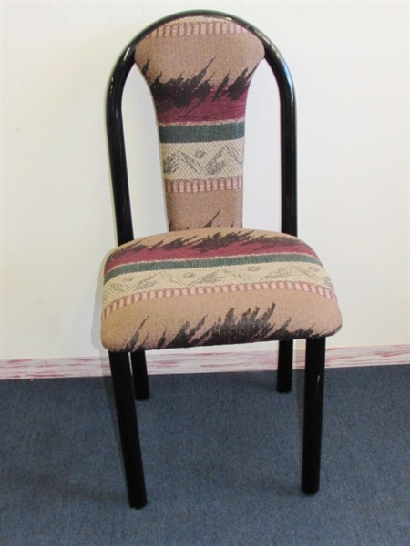 SIDE CHAIR WITH UPHOLSTERED SEAT & BACKREST #4