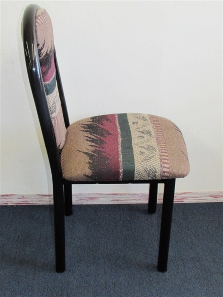 SIDE CHAIR WITH UPHOLSTERED SEAT & BACKREST #4