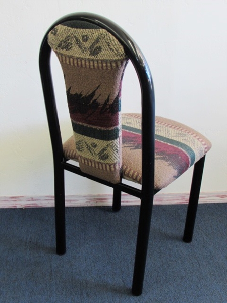 SIDE CHAIR WITH UPHOLSTERED SEAT & BACKREST #4