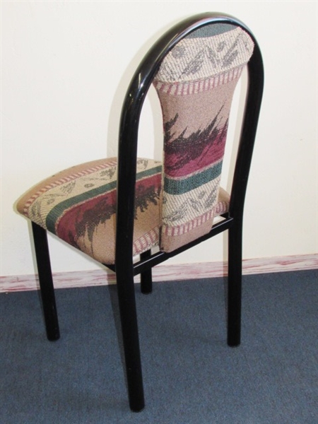 SIDE CHAIR WITH UPHOLSTERED SEAT & BACKREST #4