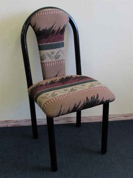 SIDE CHAIR WITH UPHOLSTERED SEAT & BACKREST #4