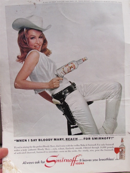 1966 PLAYBOY MAGAZINE FEATURING BOB DYLAN & JAMES BOND OCTOPUSSY, GREAT ADS & MORE