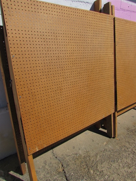 4' X 4' PEG BOARD DISPLAY FOR ART, CRAFTS, TOOL STORAGE OR ? ? ? #2